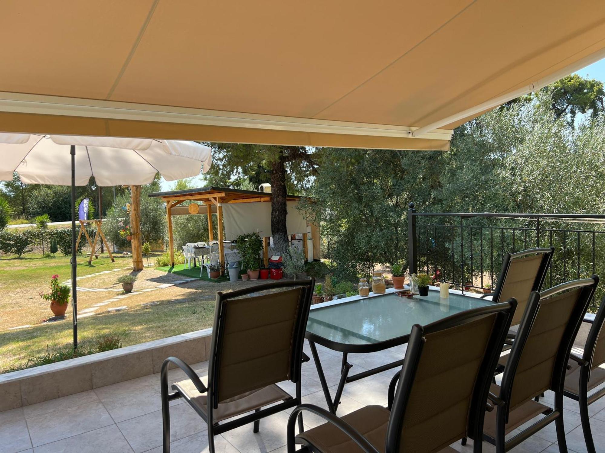 Epavli Xenia Pefkochori-Paliouri 50M Apartamento Exterior foto