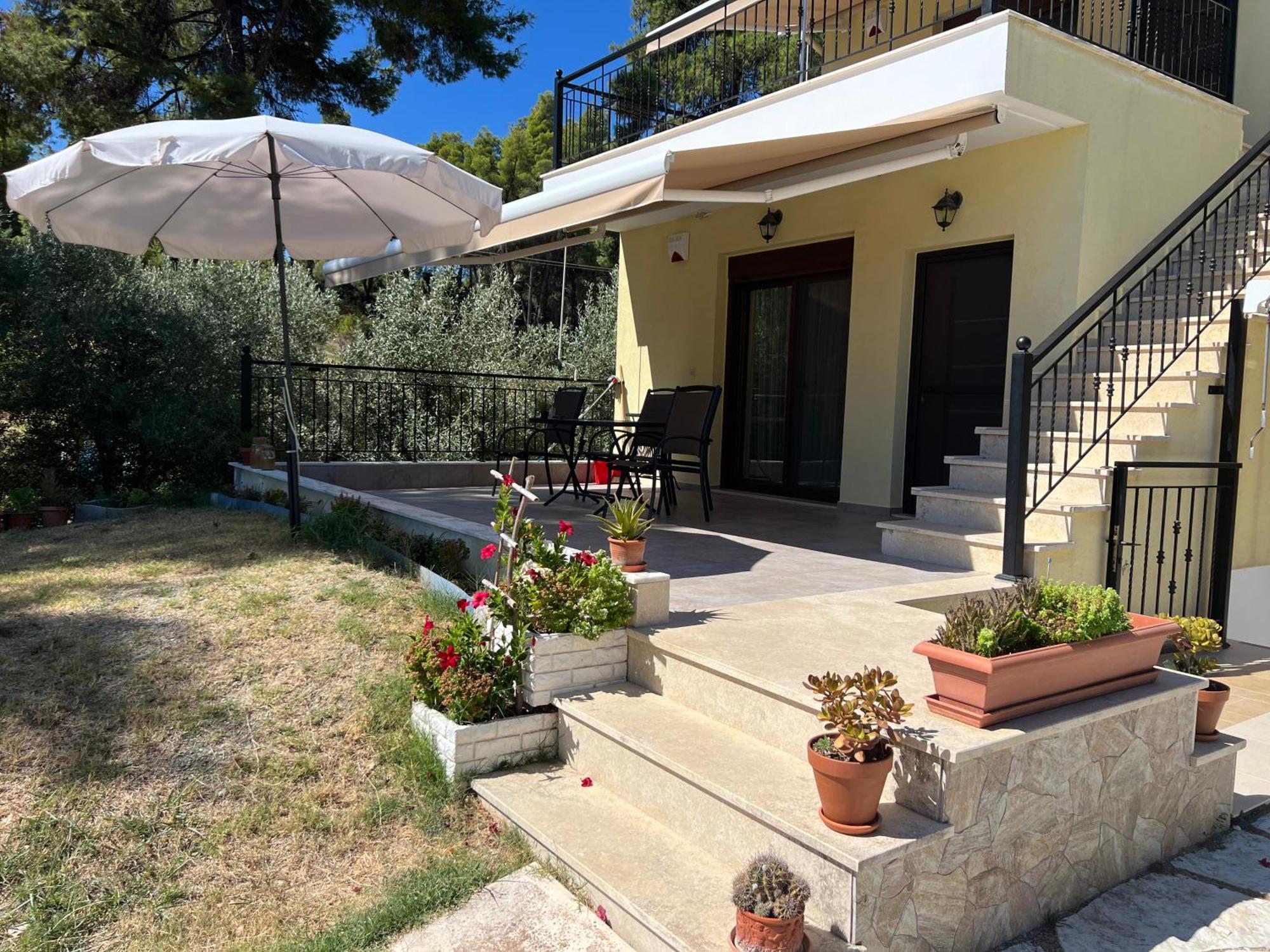 Epavli Xenia Pefkochori-Paliouri 50M Apartamento Exterior foto